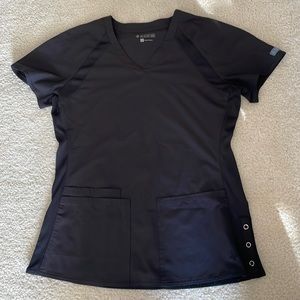 Women’s Black Scrub Top